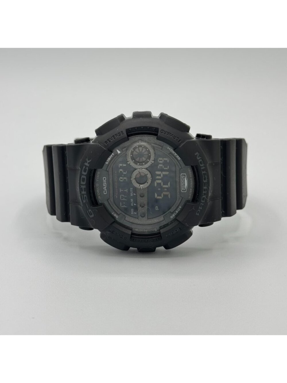 Casio G-Shock GD-100 GD100 Black Digital Watch